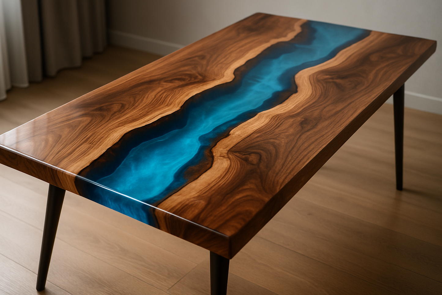 epoxi wood table